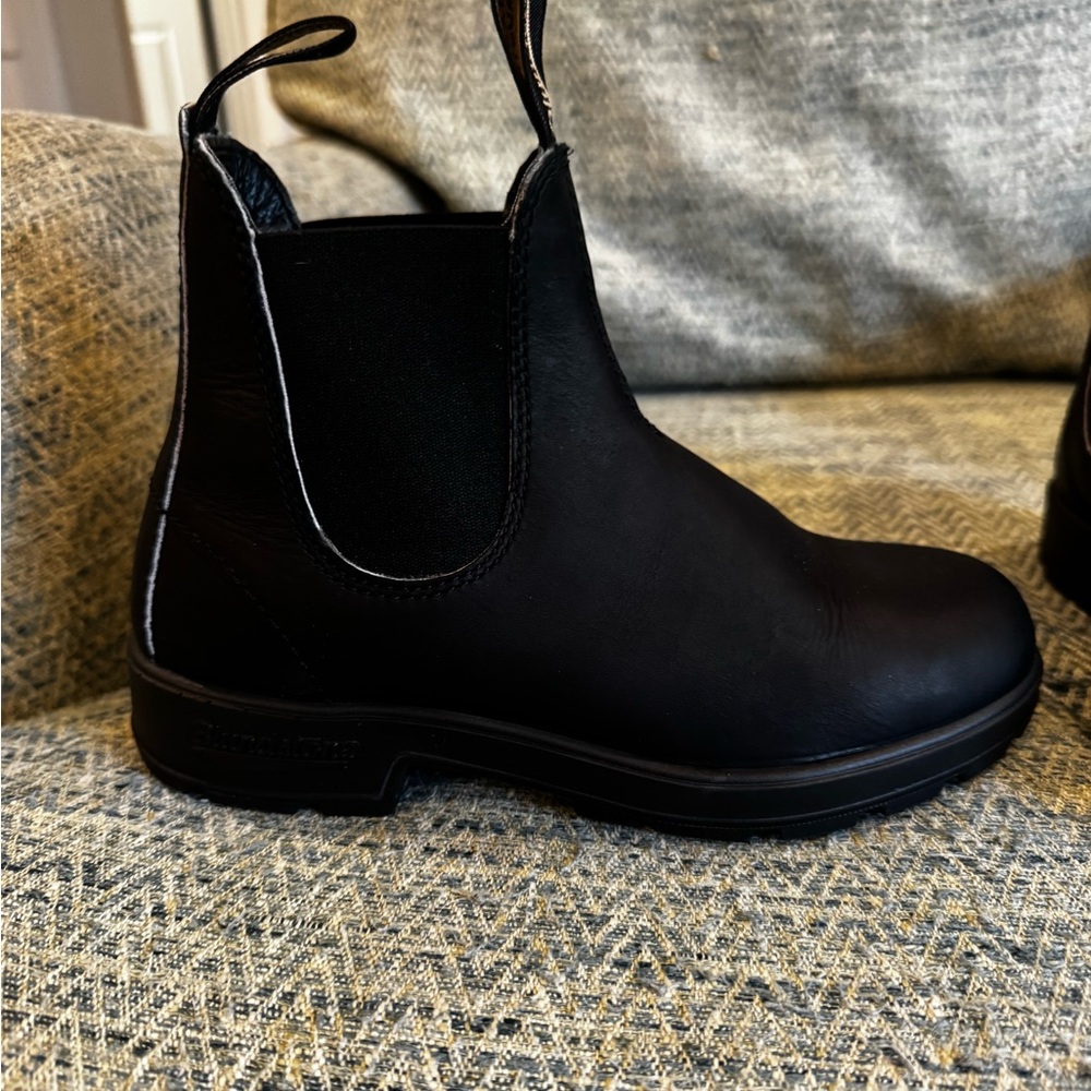 Blundstone Black Leather Winter Boots